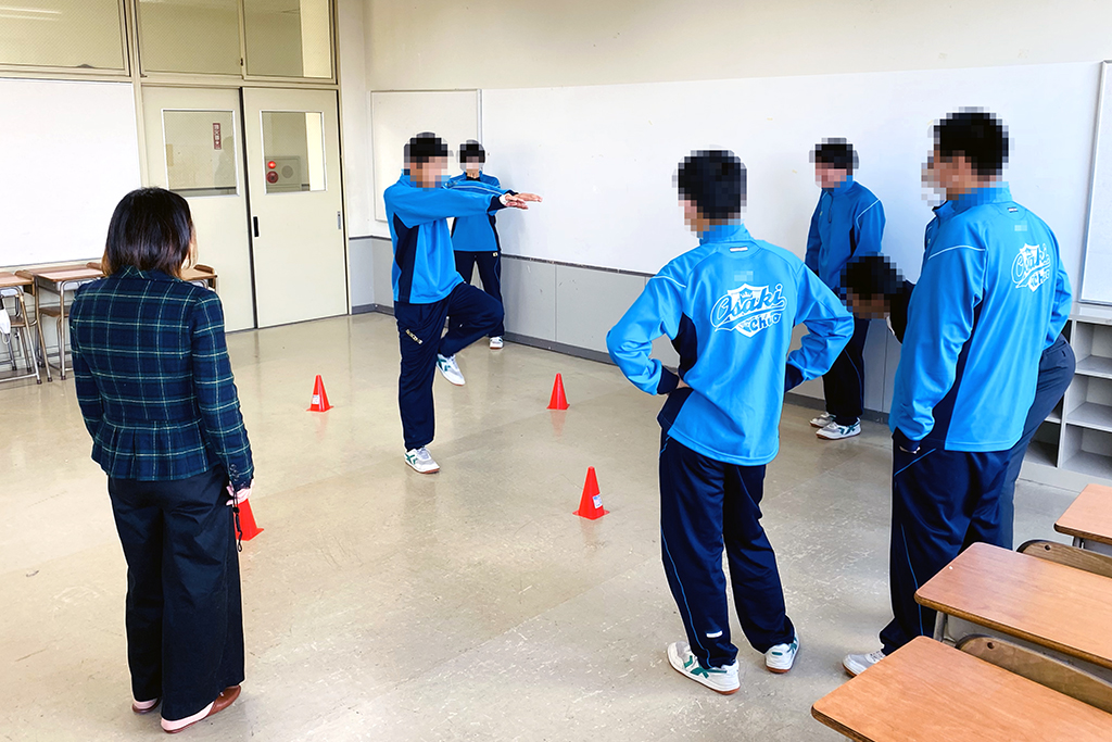 12/8大崎中央高校様で模擬授業行いました。 - 国際医療福祉専門学校一関校