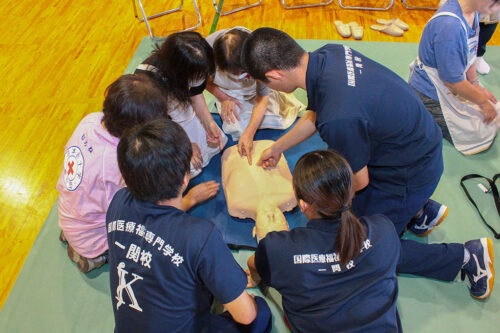 室根赤十字奉仕団BLS講座_イメージ18