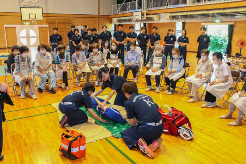 室根赤十字奉仕団BLS講座_イメージ26